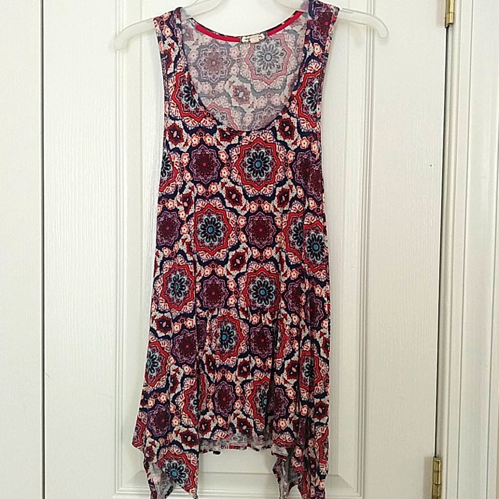 Multi colored tank top